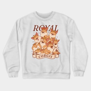 Corgi dog lover gift Crewneck Sweatshirt